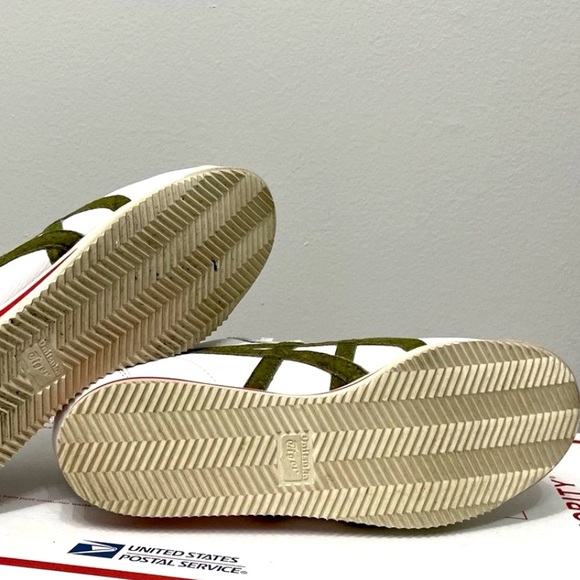 Rare Onitsuka Tiger Stripes by Asics Men’s Sz.11.5 Leather Sneakers - Picture 5 of 6